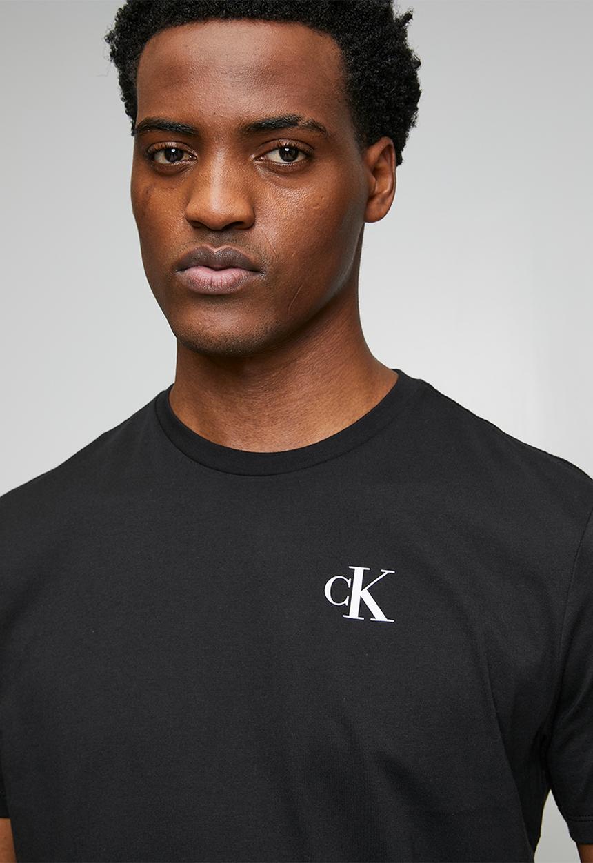 Calvin Klein - Classic back monologo tee - black