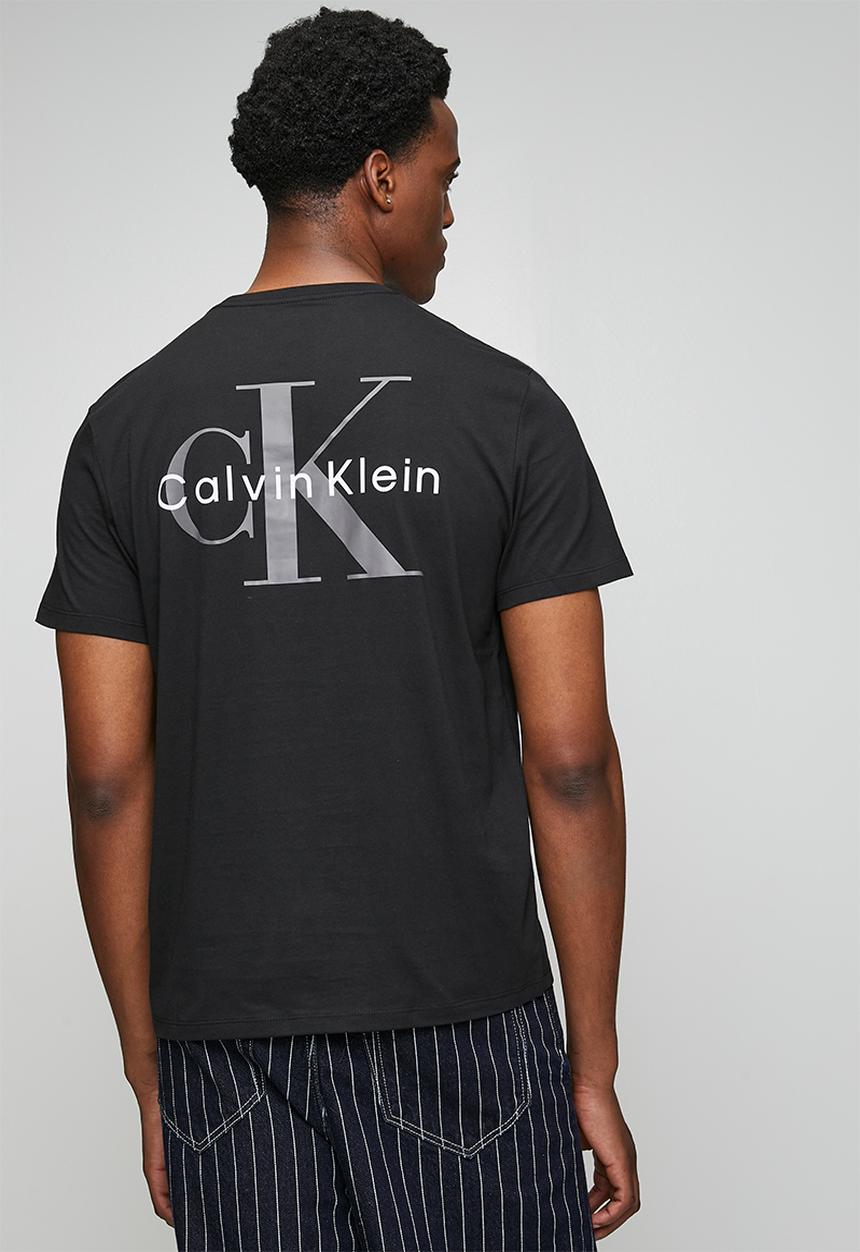 Calvin Klein - Classic back monologo tee - black