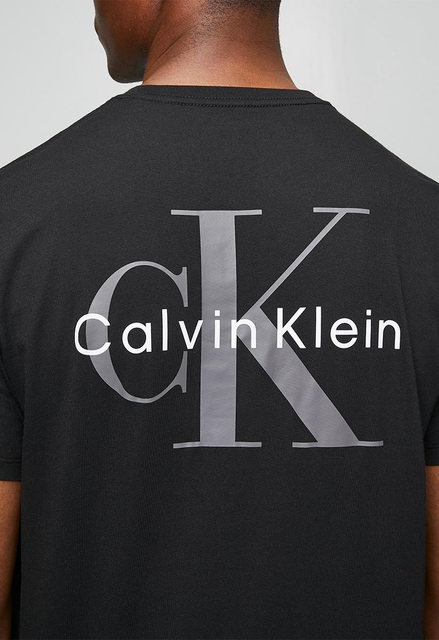 Calvin Klein - Classic back monologo tee - black