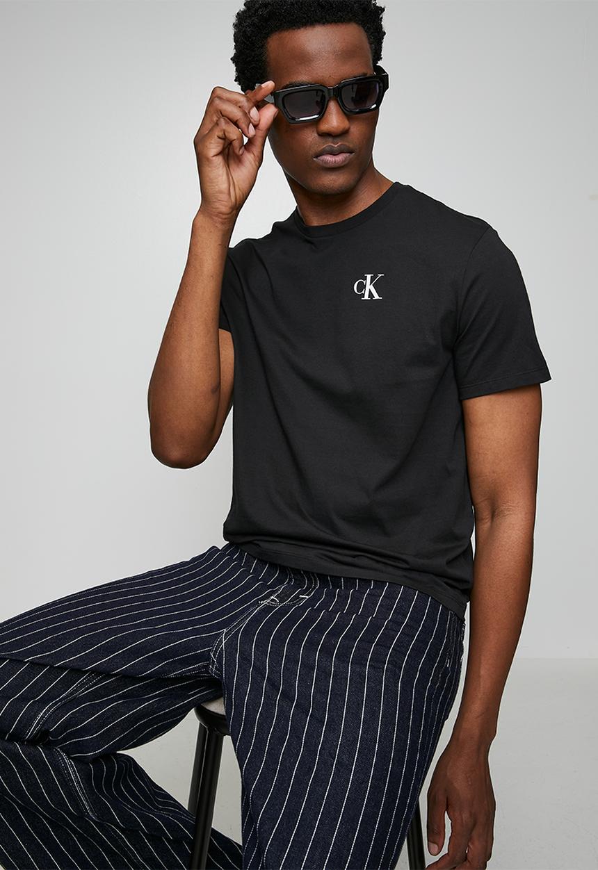Calvin Klein - Classic back monologo tee - black