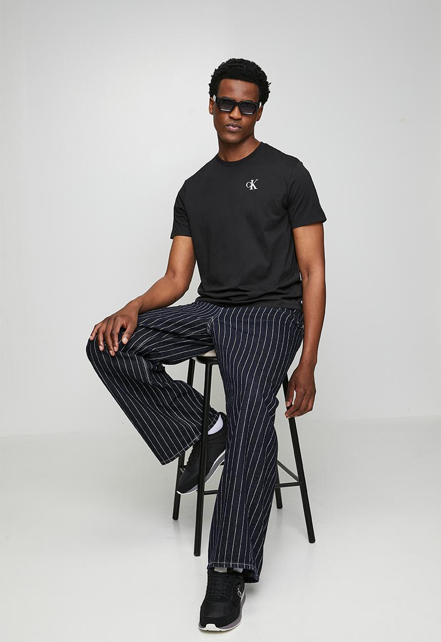 Calvin Klein - Classic back monologo tee - black
