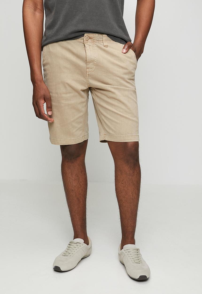 Superdry. - Utility Chino Short - Overcast Beige