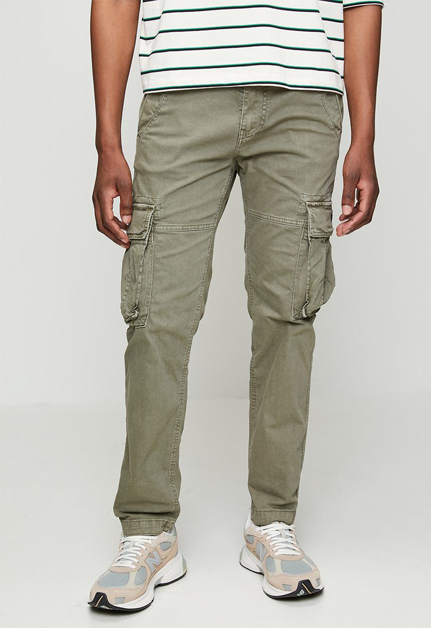 Superdry. - Core Cargo Pant - Dusty Olive Green