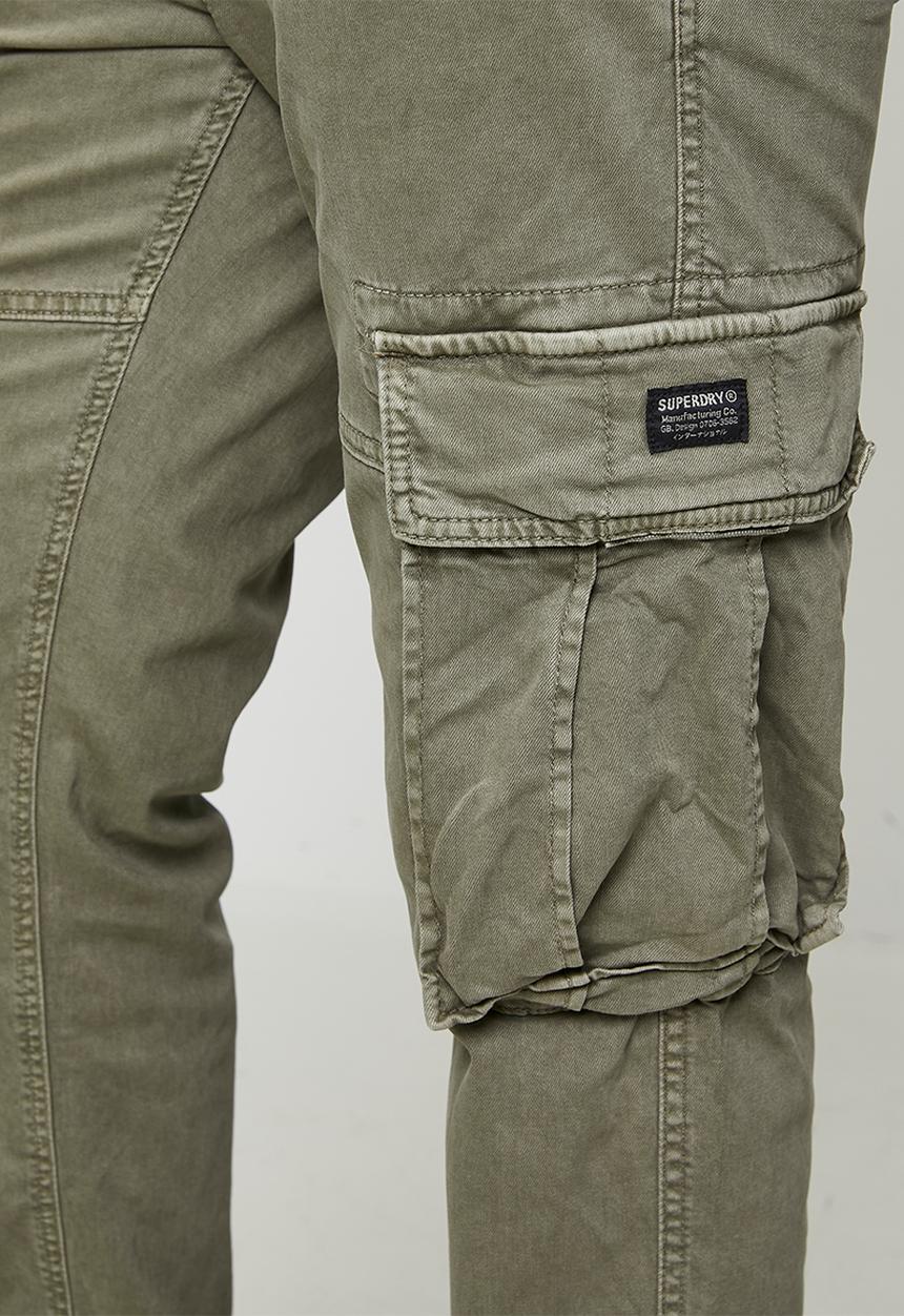 Superdry. - Core Cargo Pant - Dusty Olive Green