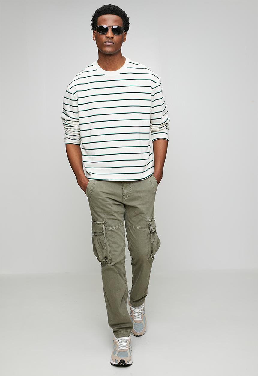 Superdry. - Core Cargo Pant - Dusty Olive Green
