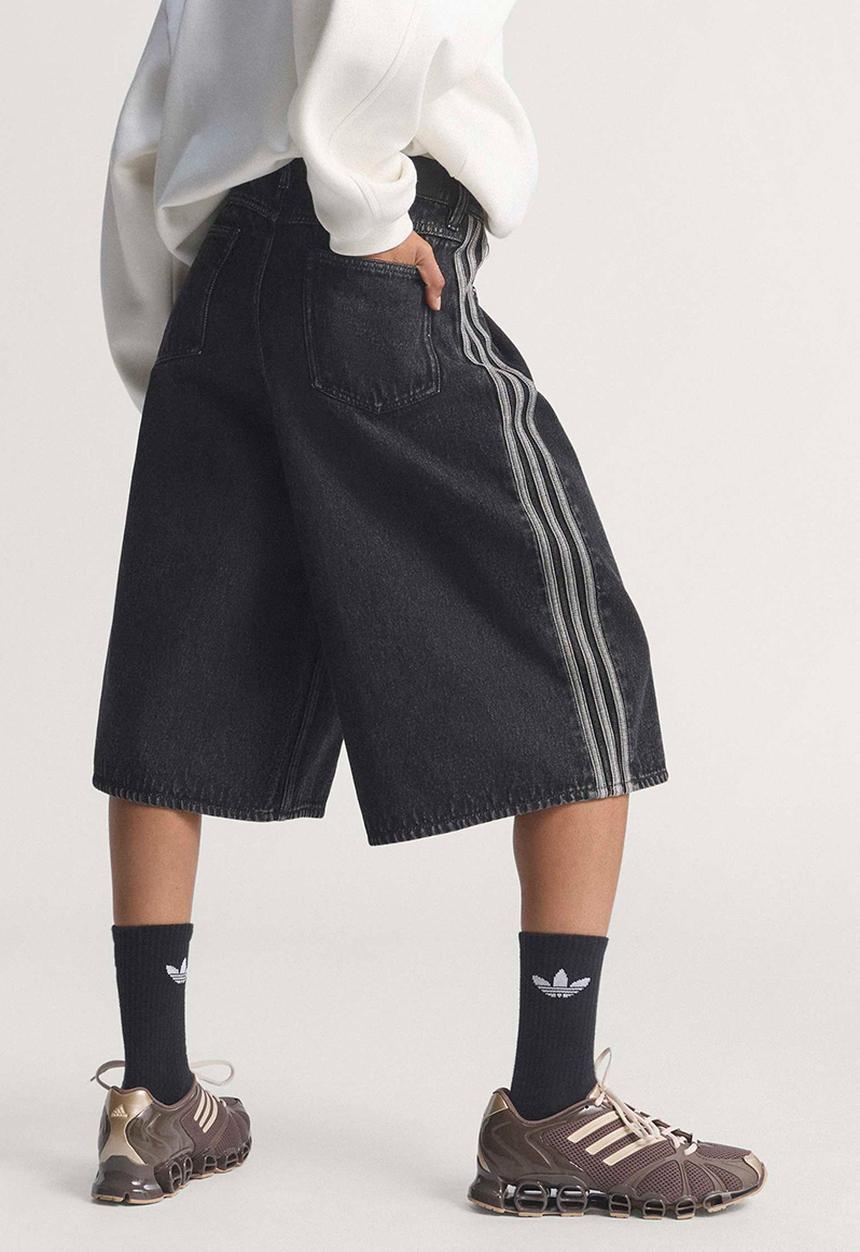adidas Originals - Firebird Jort D - True Black Denim