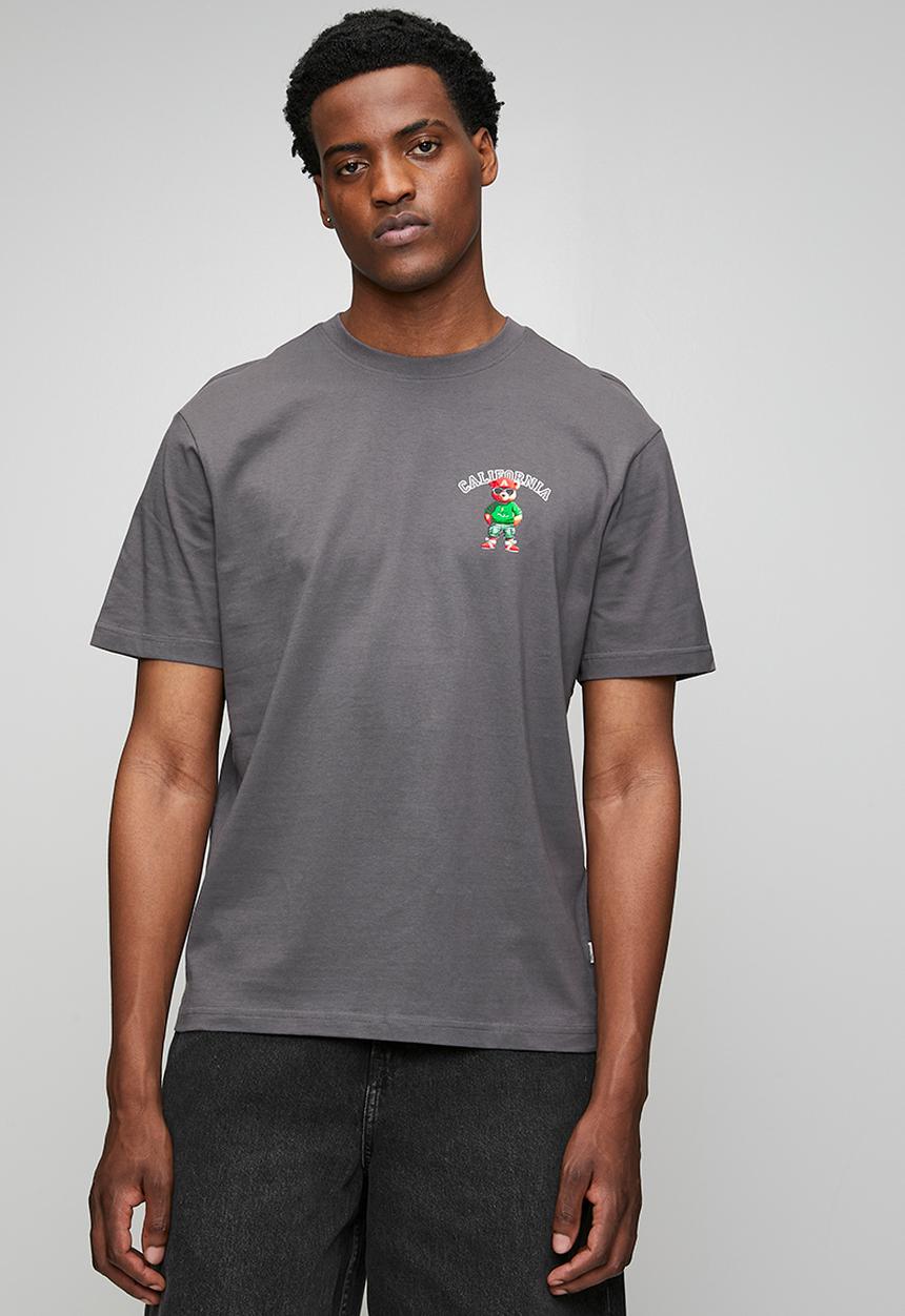 Only & Sons - ONSKEANE RLX SHORT SLEEVE TEE -  Grey