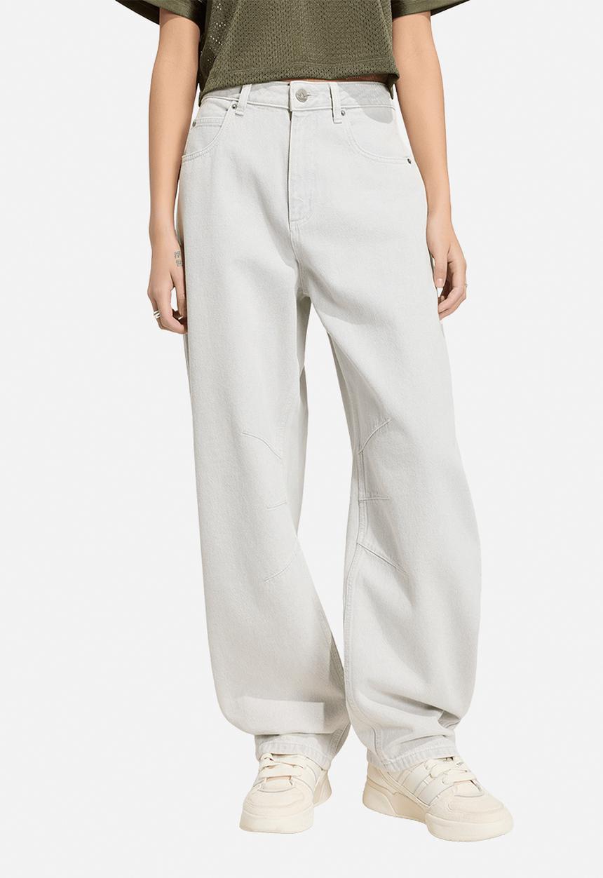 adidas Originals - Barrel Pant Denim Pant - Clear Grey Denim