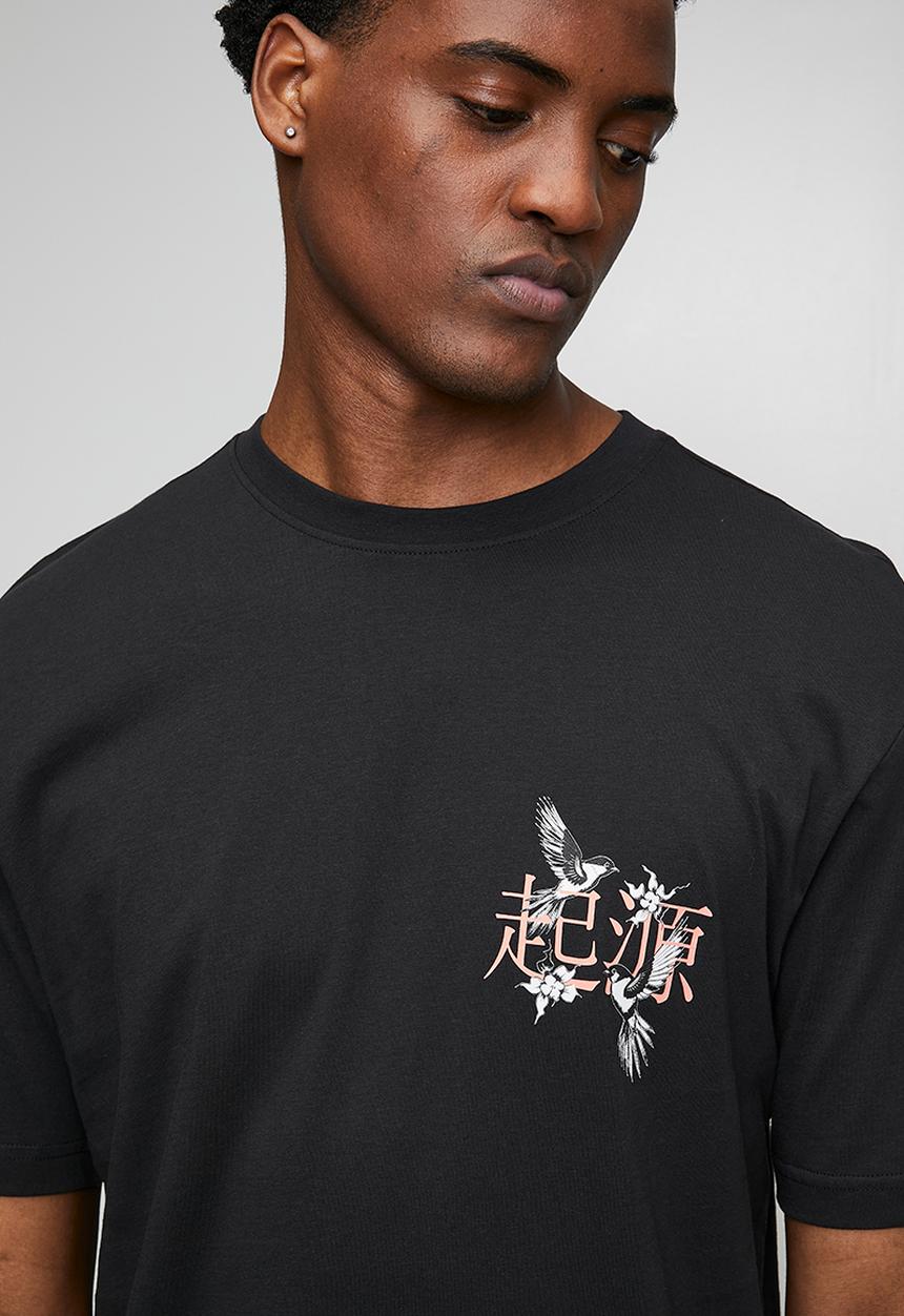 Only & Sons - Onskeane RLX Short Sleeve Print Tee - Jet Black