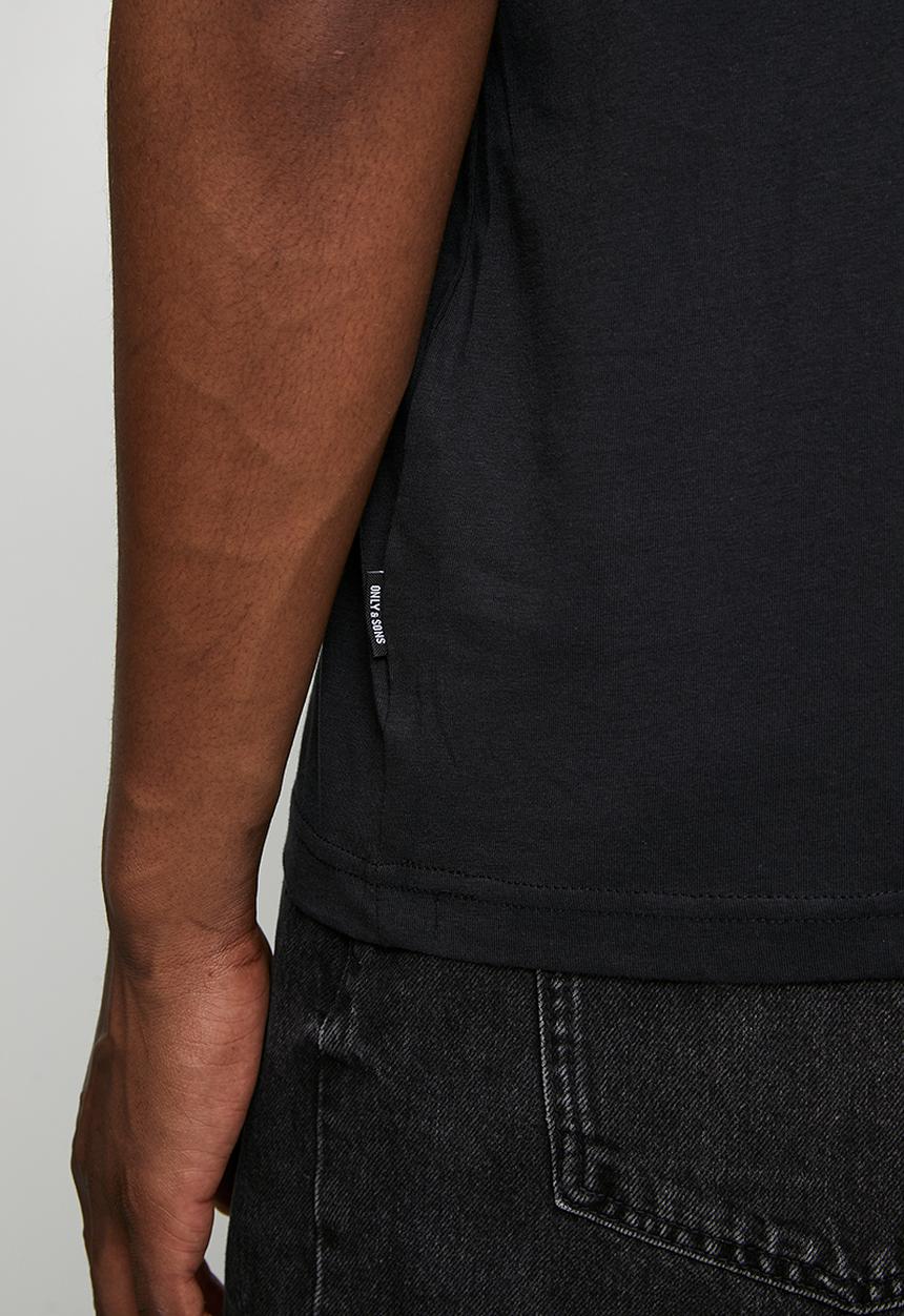 Only & Sons - Onskeane RLX Short Sleeve Print Tee - Jet Black