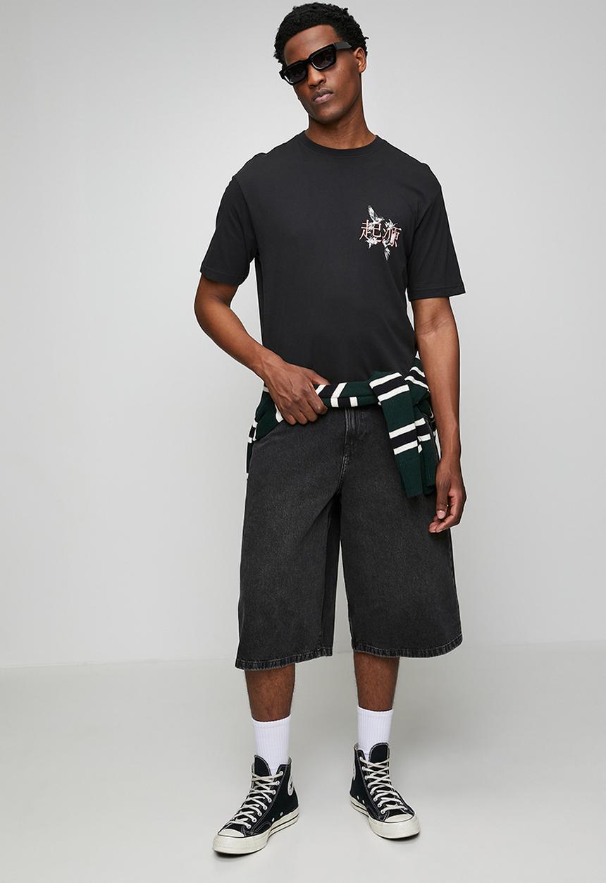 Only & Sons - Onskeane RLX Short Sleeve Print Tee - Jet Black