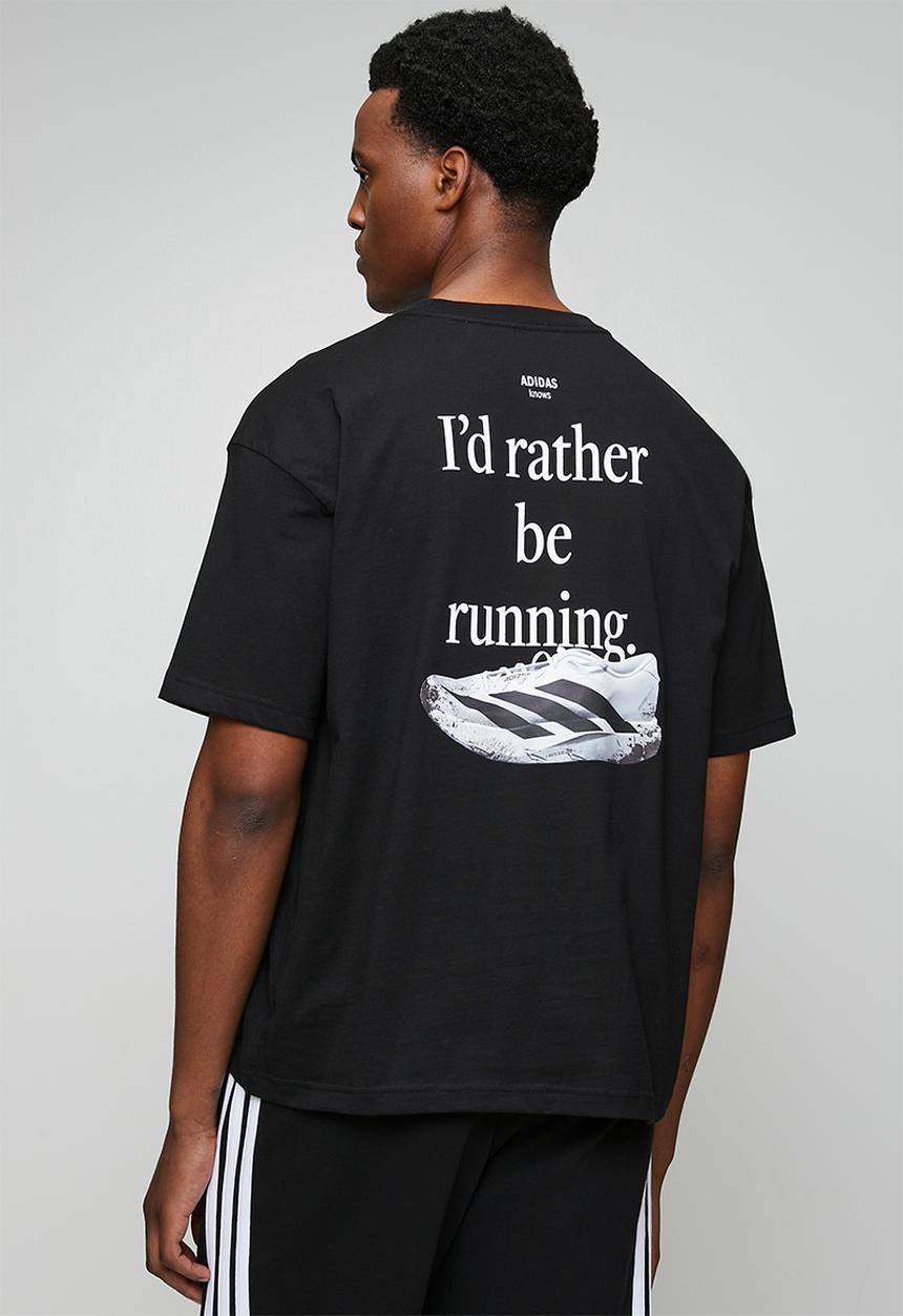 adidas Performance - Run CAG Tee  - black