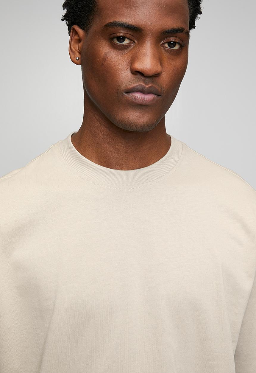 Only & Sons - ONSMILLENIUM OVZ SHORT SLEEVE TEE - Neutral
