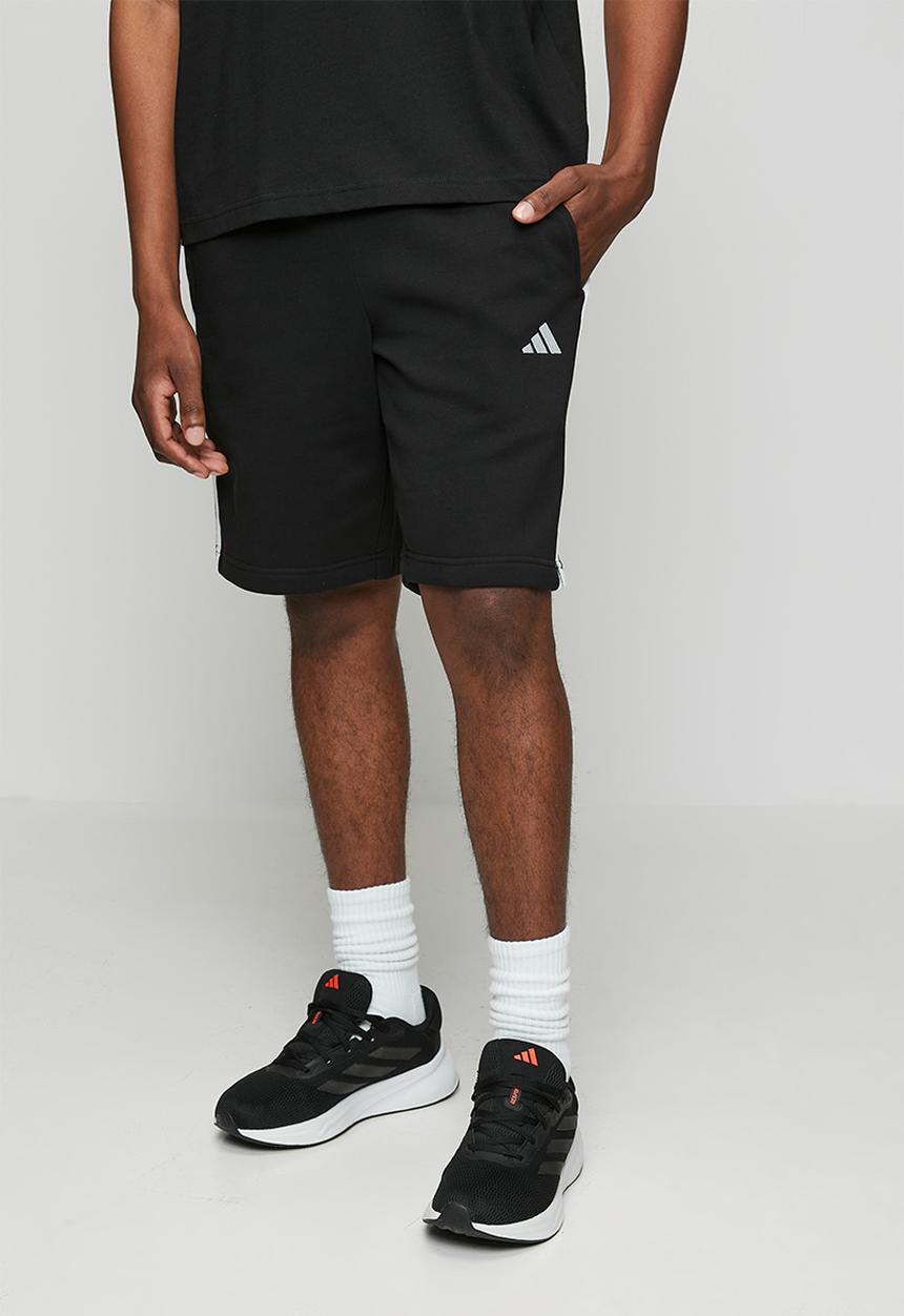 adidas Performance - 3-Stripe FL Short - Black/white