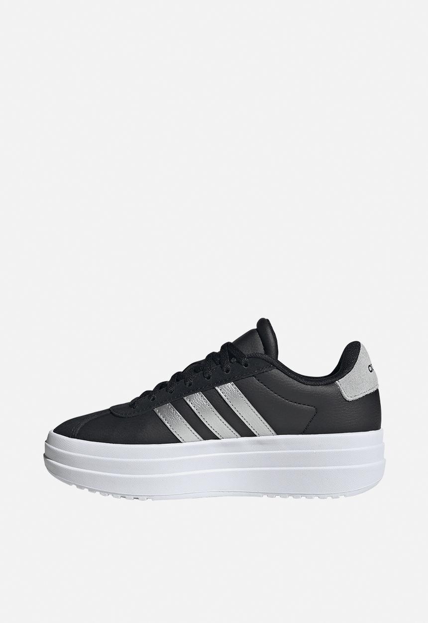 adidas Performance - Vl Court Bold J - Core Black/Silver Met./Ftwr White