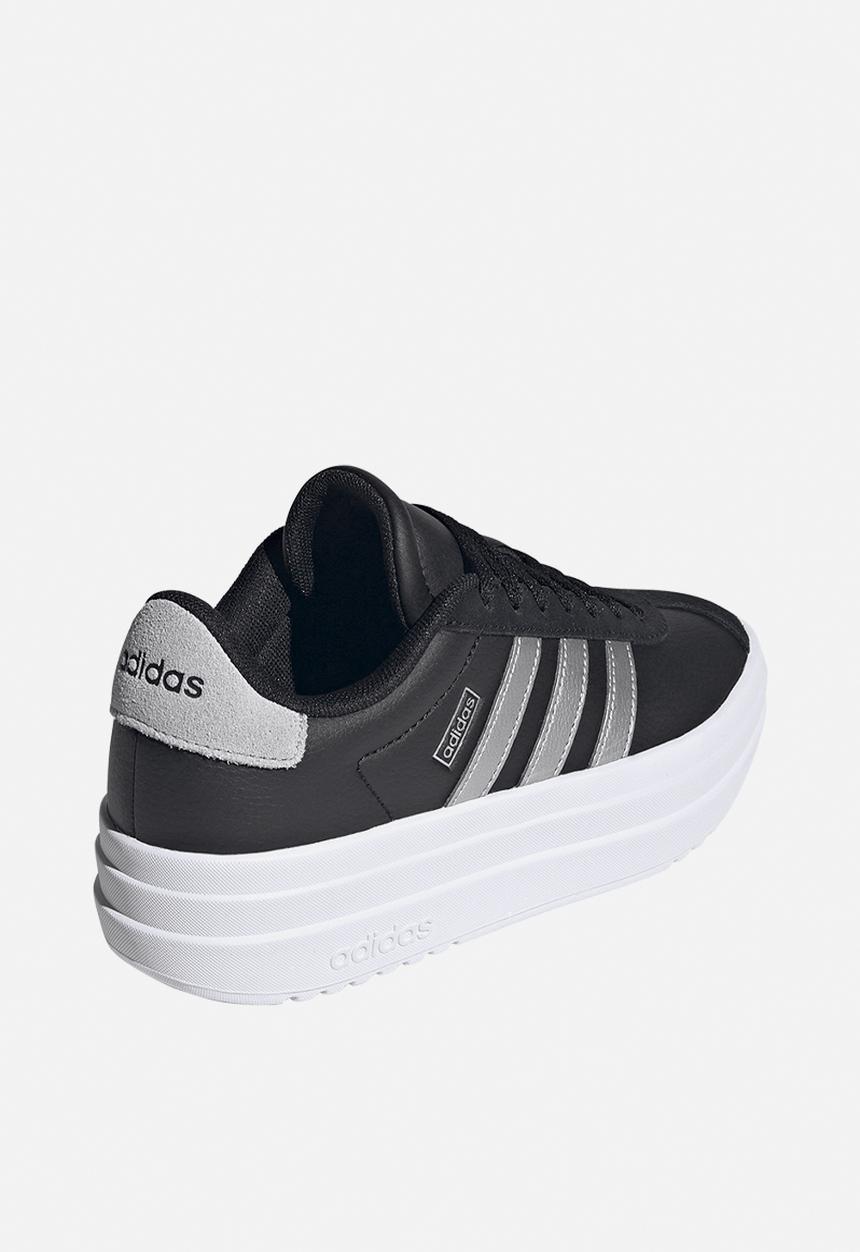 adidas Performance - Vl Court Bold J - Core Black/Silver Met./Ftwr White