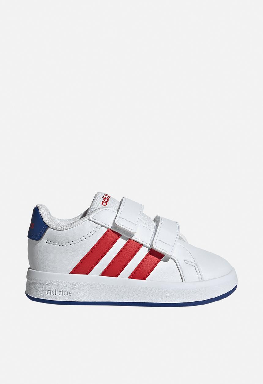 adidas Performance - Grand Court 3.0 Cf I - Ftwr White/Team Royal Blue/Better Scarlet