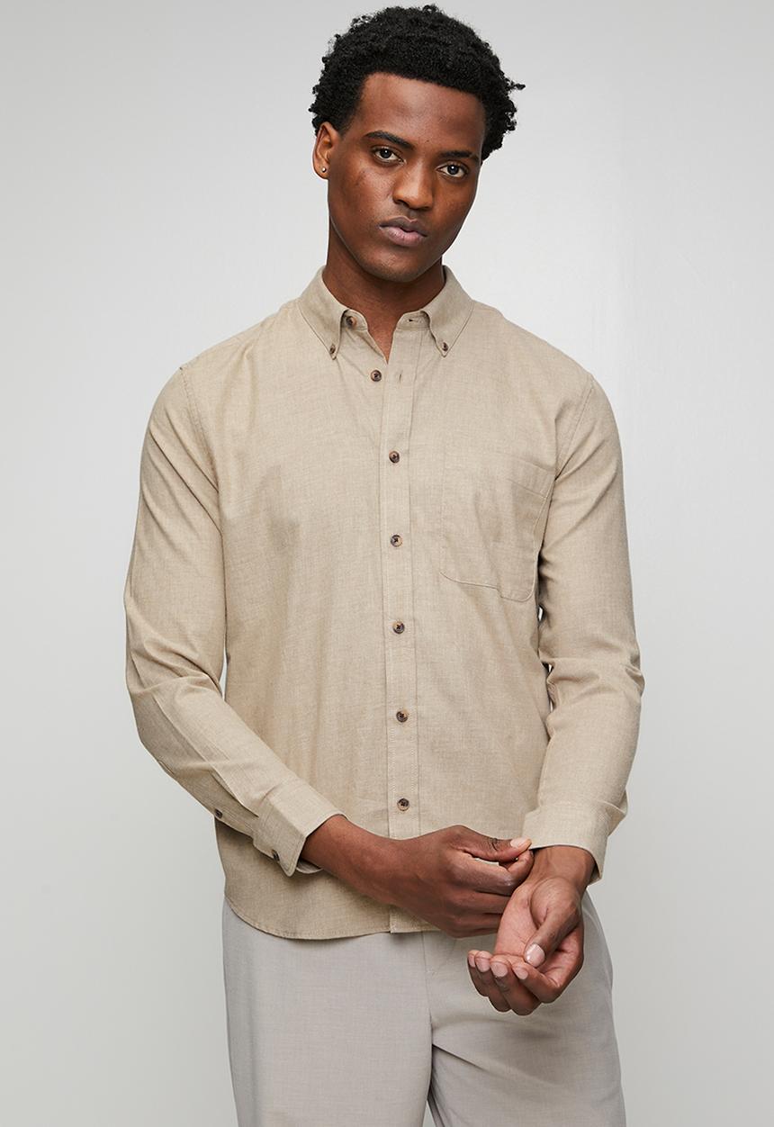 Only & Sons - ONSJUPITER Regular Fit Shirt - Fudge 