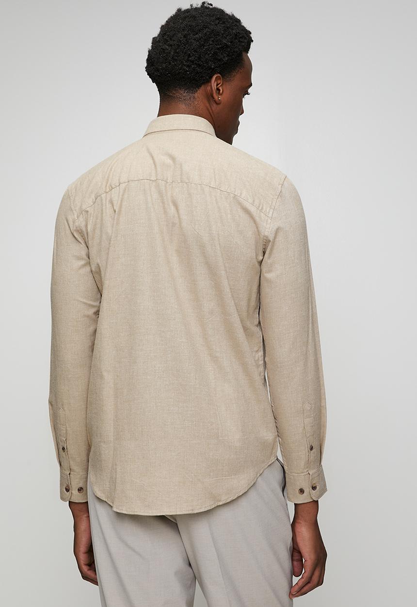 Only & Sons - ONSJUPITER Regular Fit Shirt - Fudge 