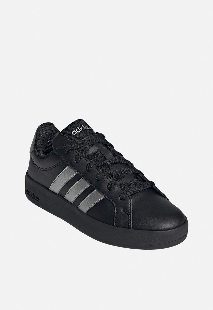 adidas Performance - Grand Court 3.0 J - Core Black/Silver Met./Core Black