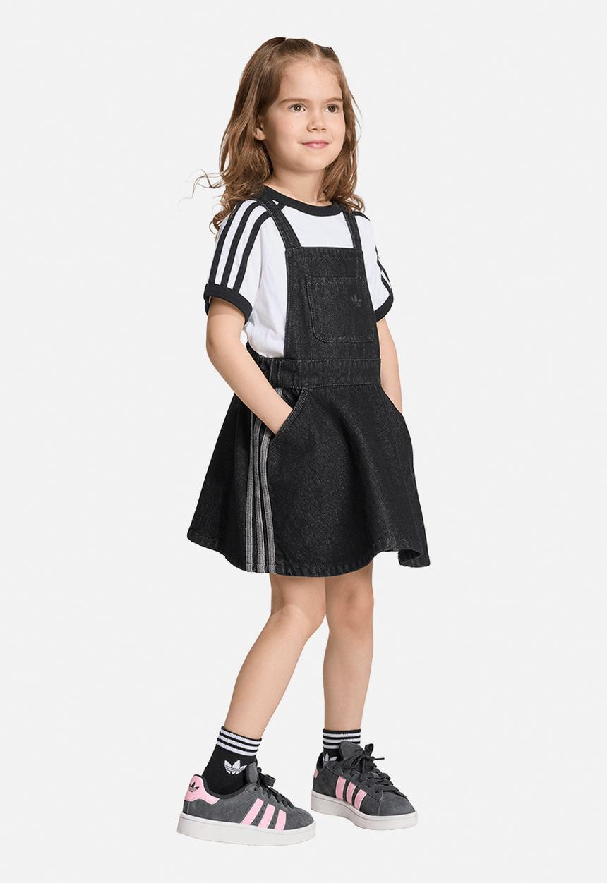 adidas Originals - Girls Denim Dress - True Black Denim