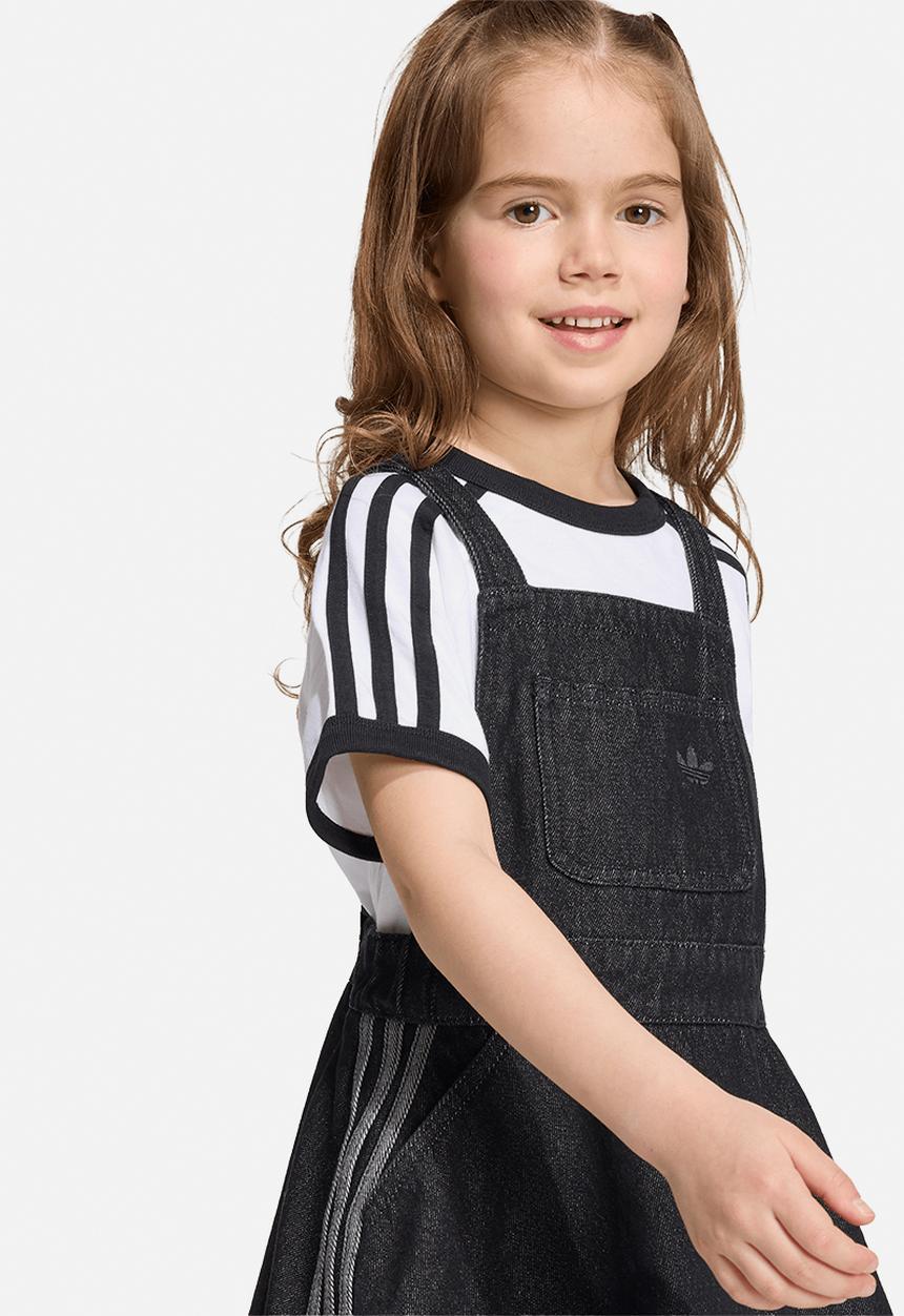 adidas Originals - Girls Denim Dress - True Black Denim