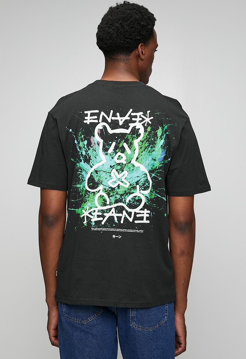 Only & Sons - ONSKEANE RLX SS PRINTED TEE RT-Black