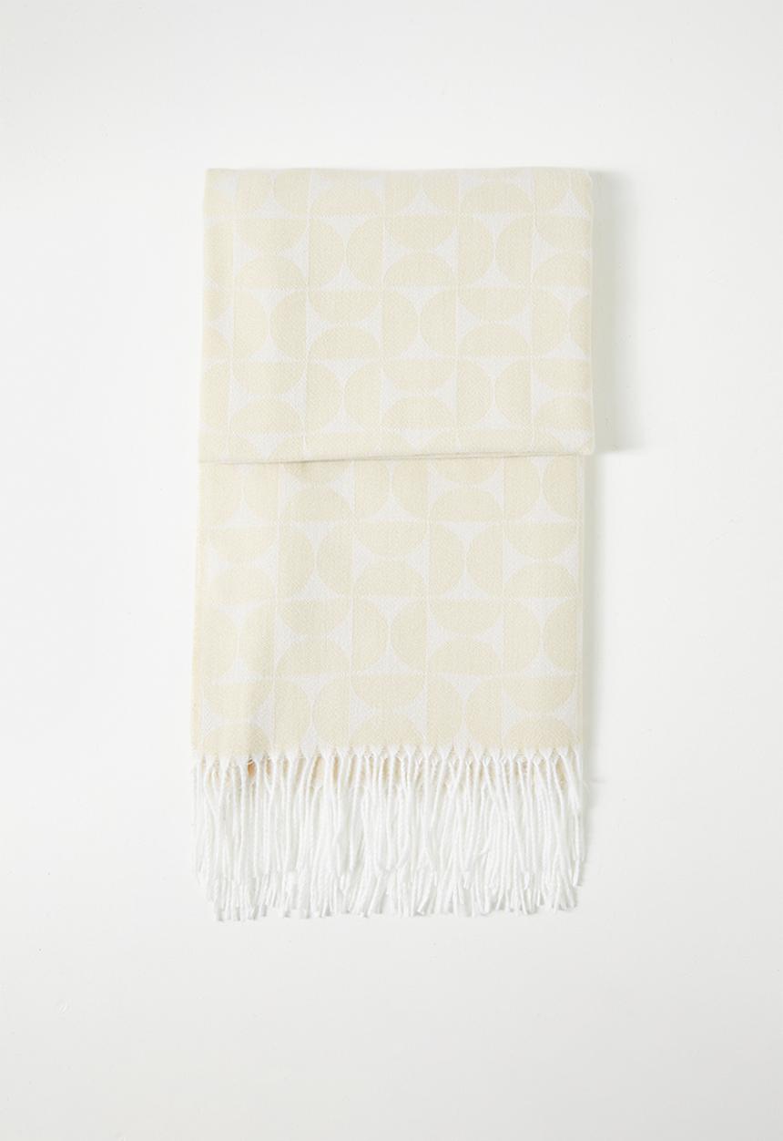 H&S - Mod Jacquard Blanket - Tapioca