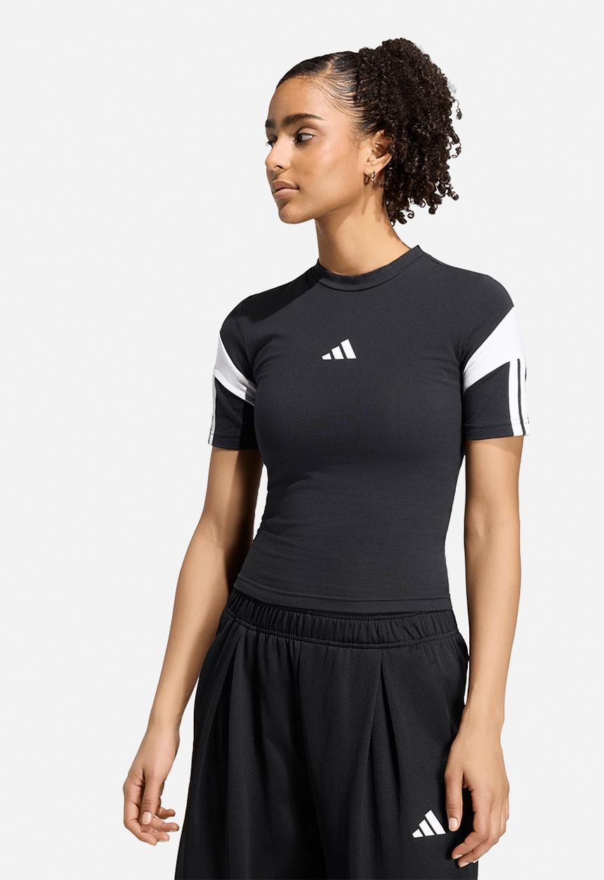 adidas Performance - W Tiro Top - Black/White