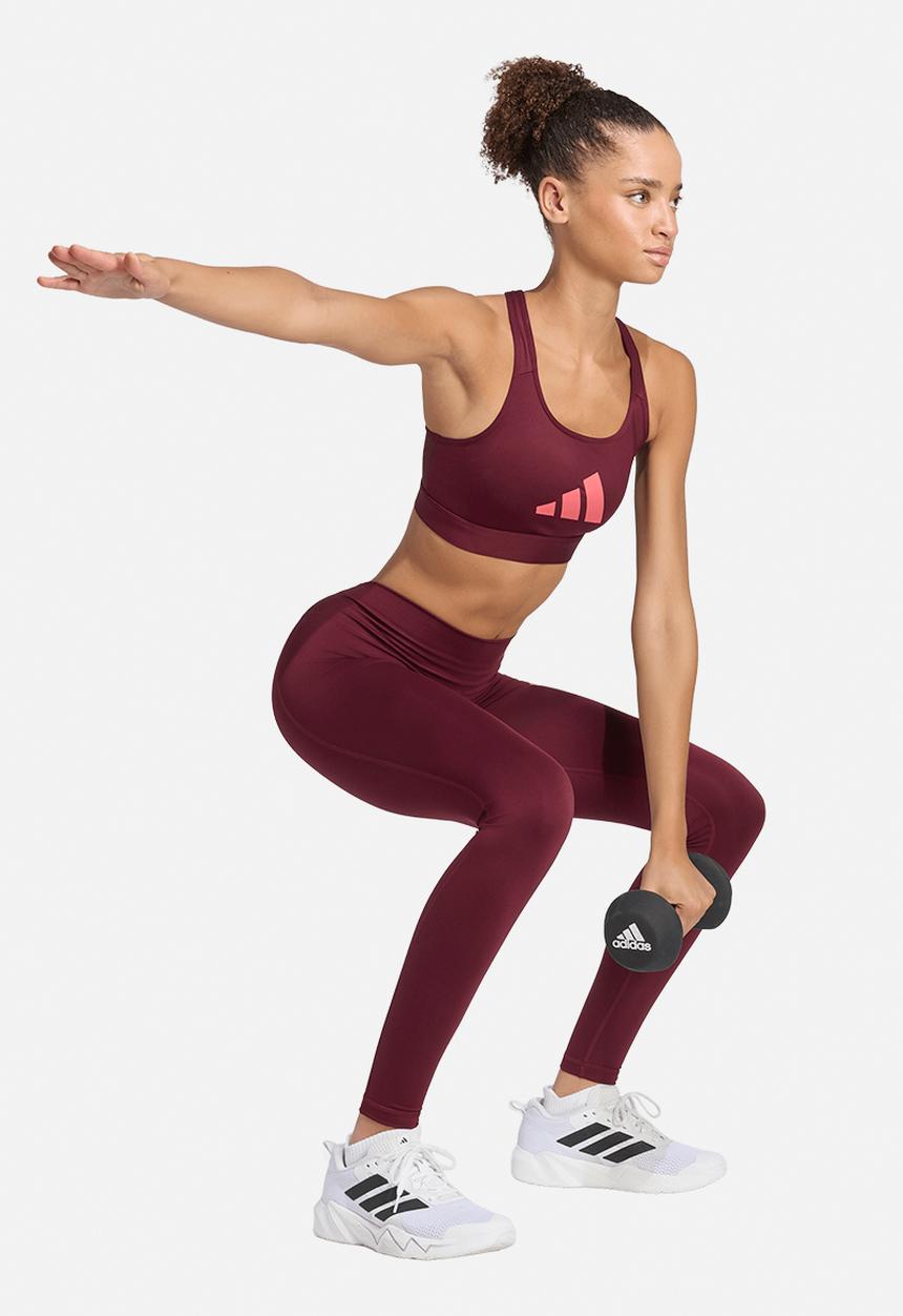 adidas Performance - Pwrct Bl Bra - Maroon
