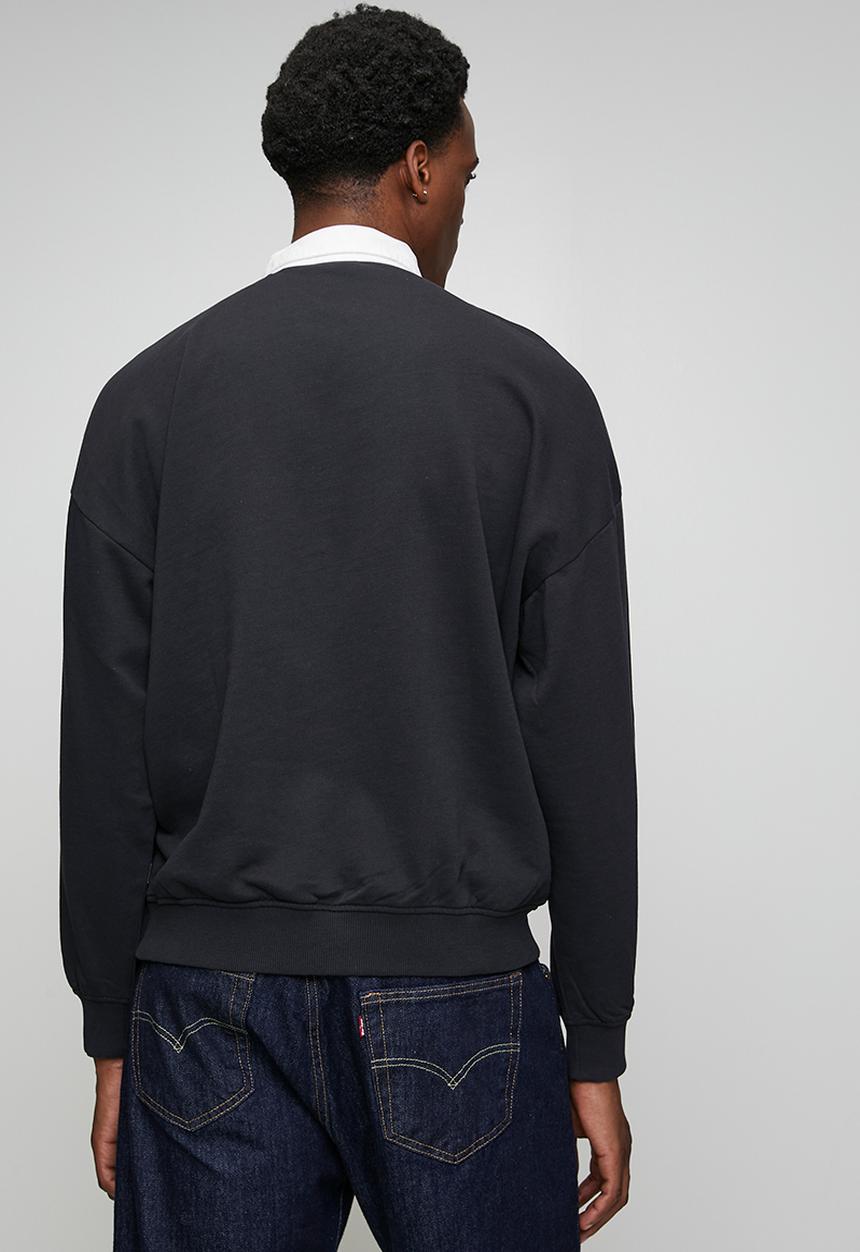 Only & Sons - Jeffrey Rugby Polo - Black