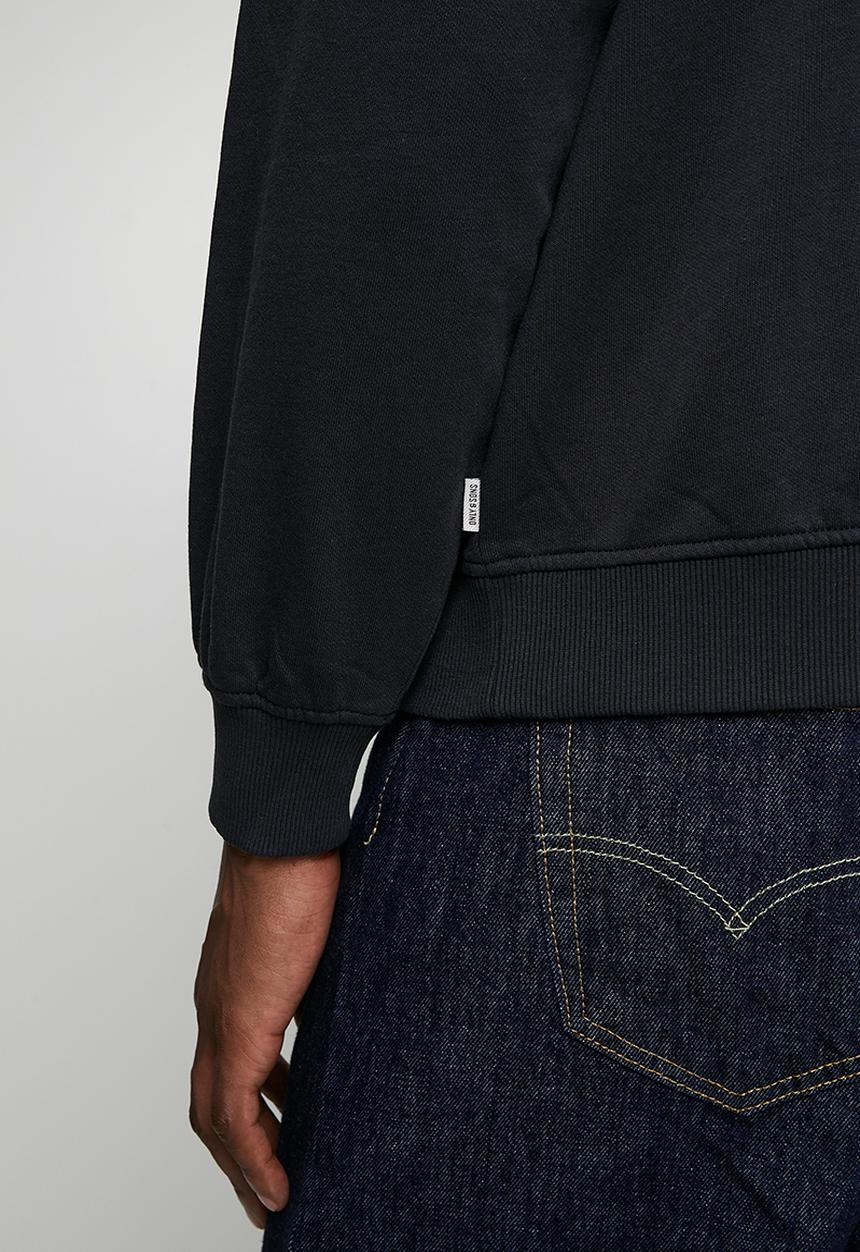 Only & Sons - Jeffrey Rugby Polo - Black