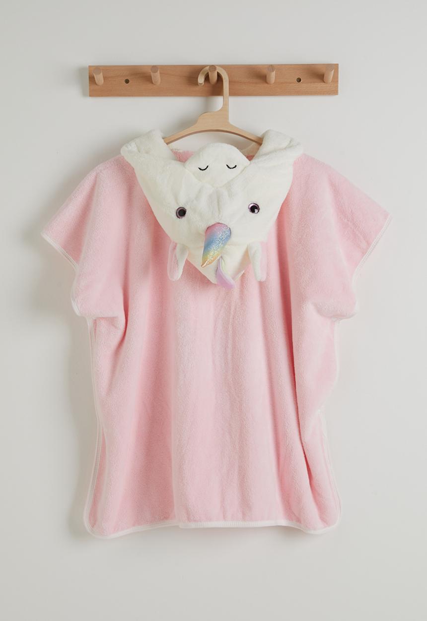 Pop Candy - Unicorn hood towel - pink