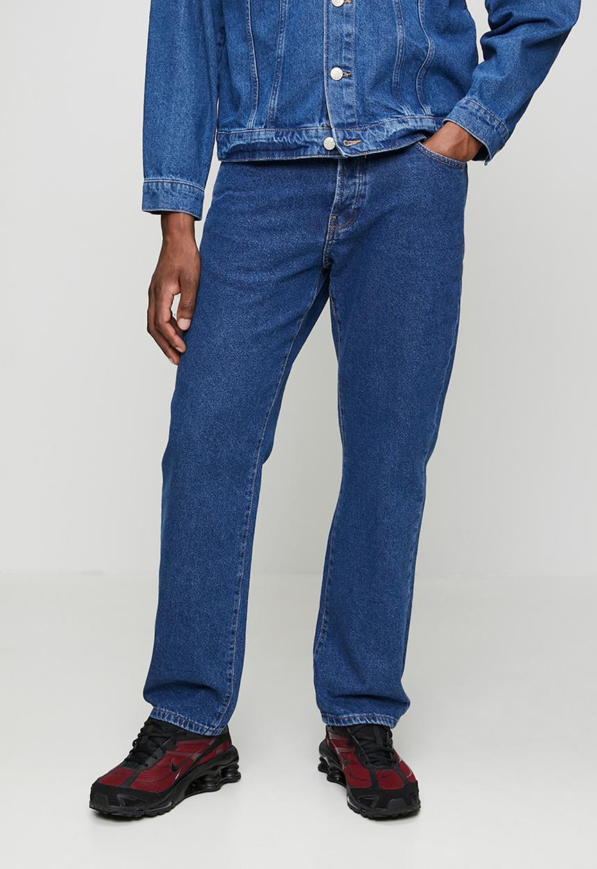 Only & Sons - Edge Straight Box Denim Jean - Blue