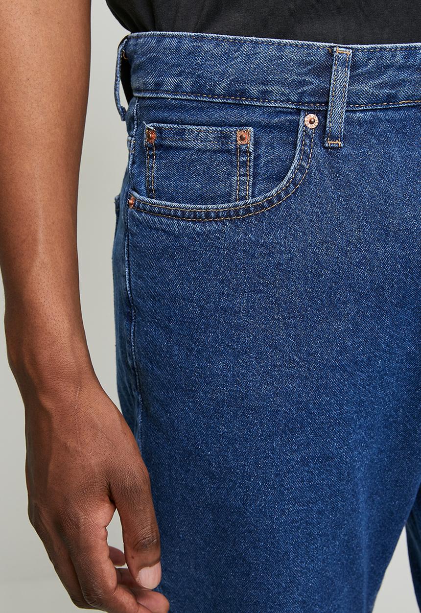 Only & Sons - Edge Straight Box Denim Jean - Blue