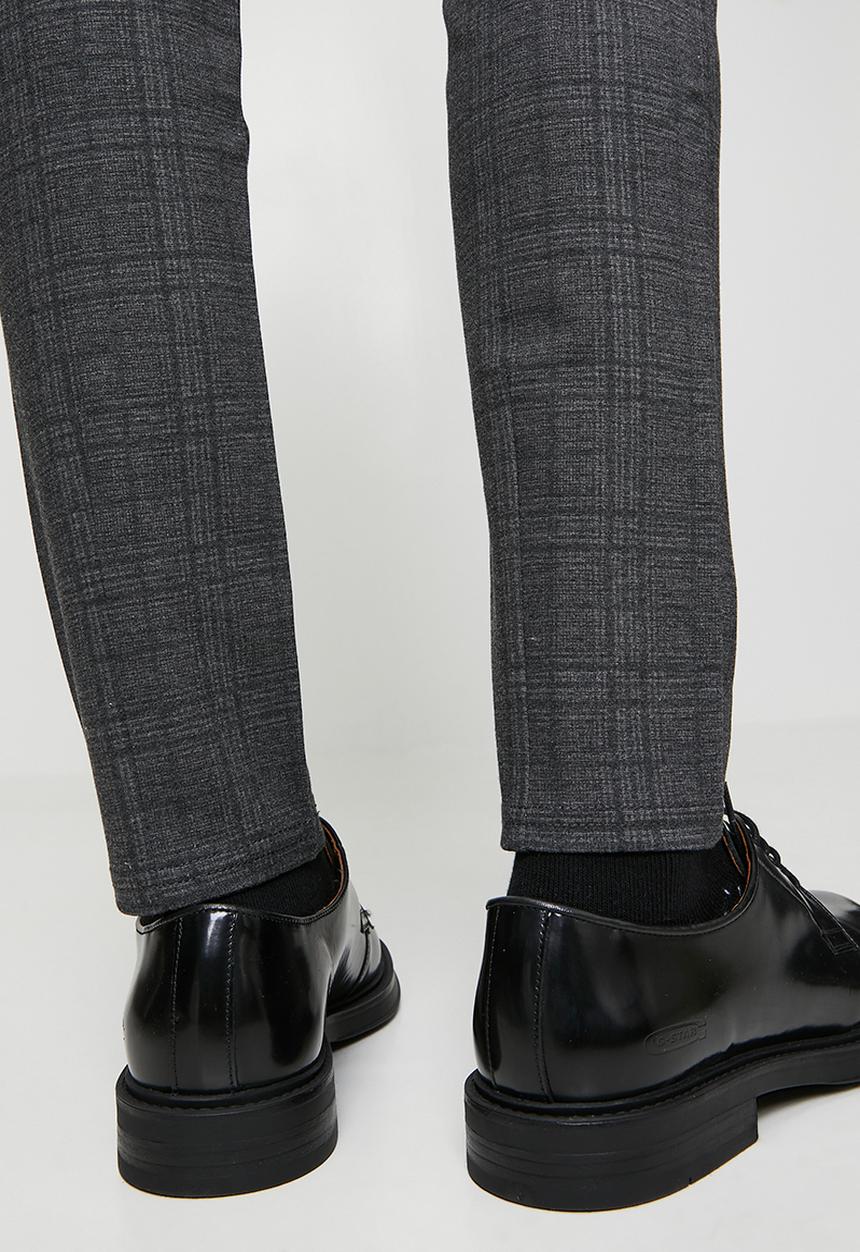 Only & Sons - ONSMARK SLIM CHECK 020933 PANT - Grey