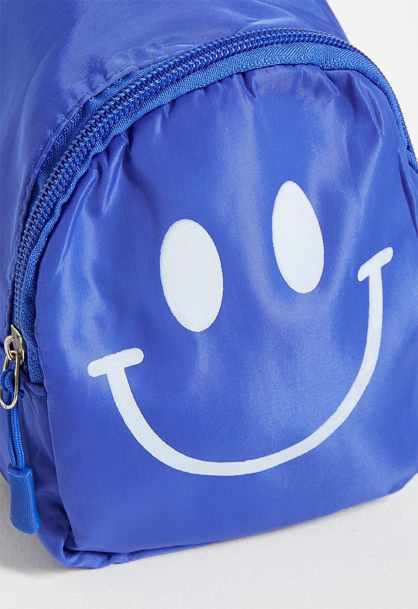 Pop Candy - Smiley face crossbody bag - navy