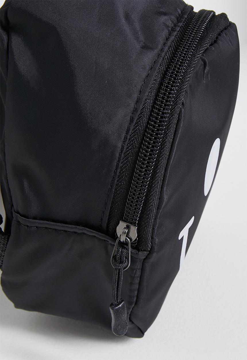 Pop Candy - Smiley face crossbody bag - black
