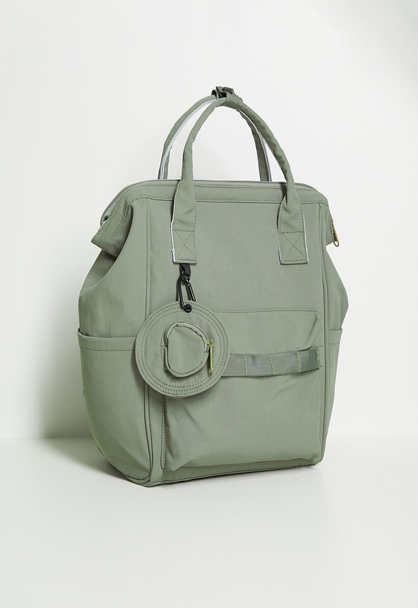 Pop Candy - Multi-compartment diaper backpack - olive