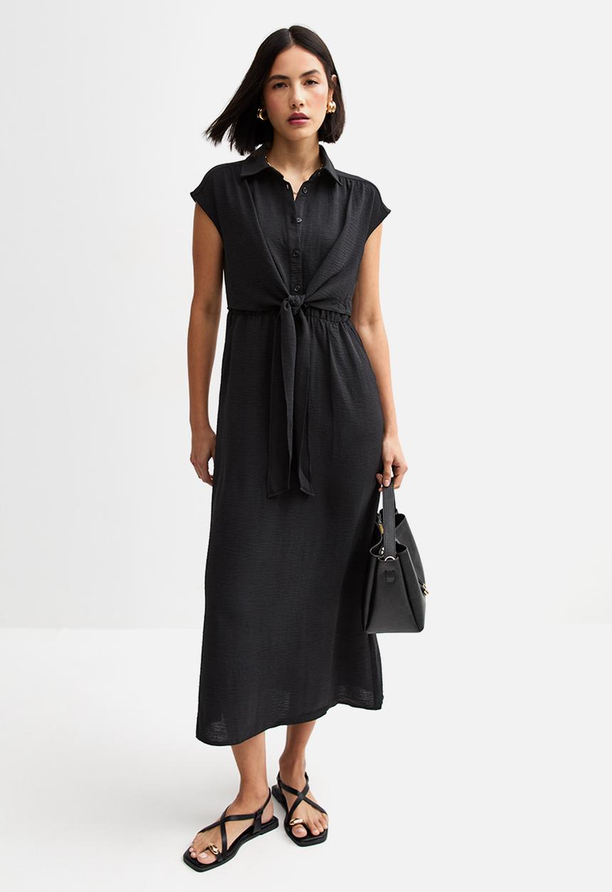 New Look - Alex midi dress - black