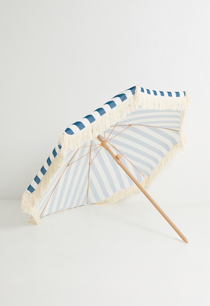 H&S - Coastline beach umbrella - Blue