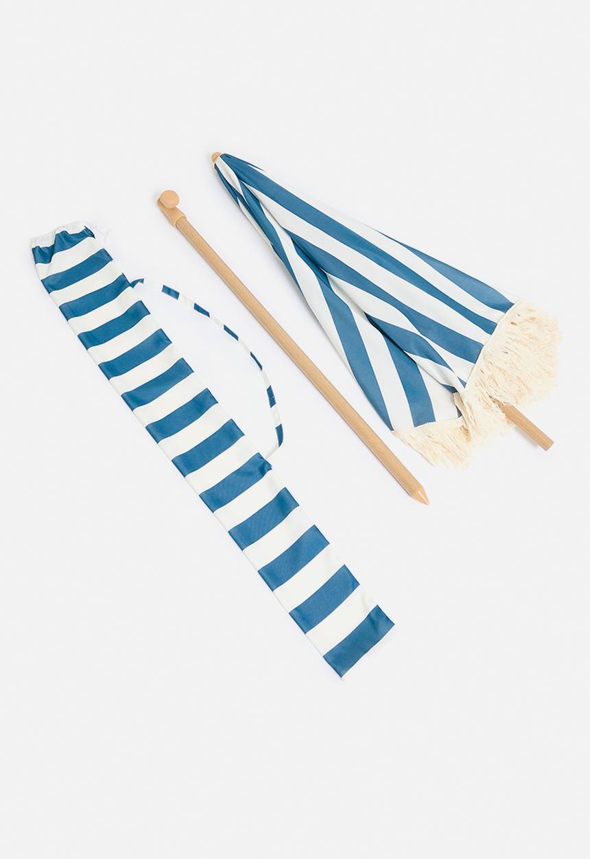 H&S - Coastline beach umbrella - Blue