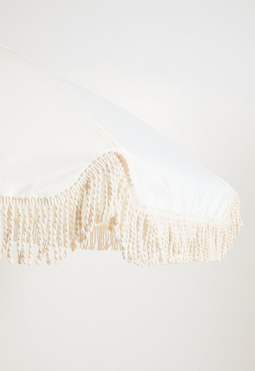 H&S - Beach Wood Umbrella - Cream
