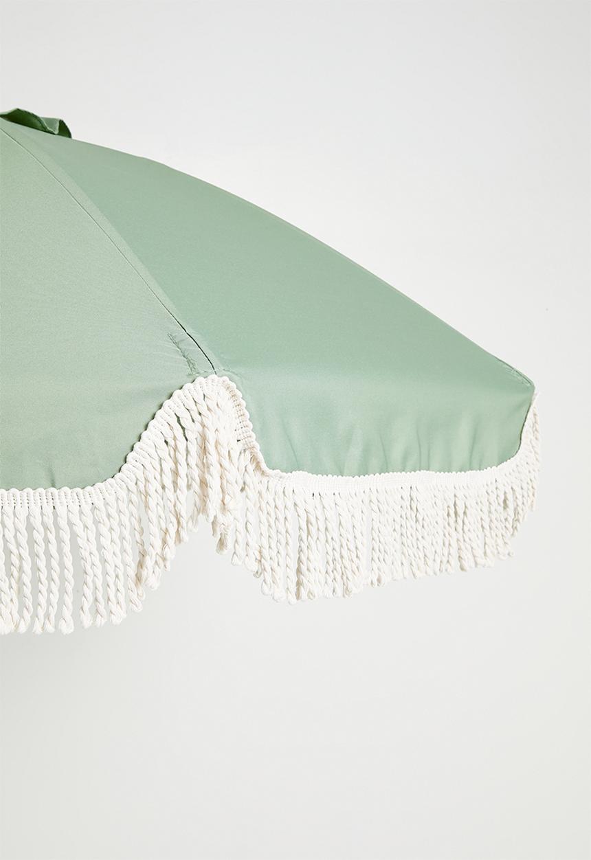 H&S - Beach Wood Umbrella - Green