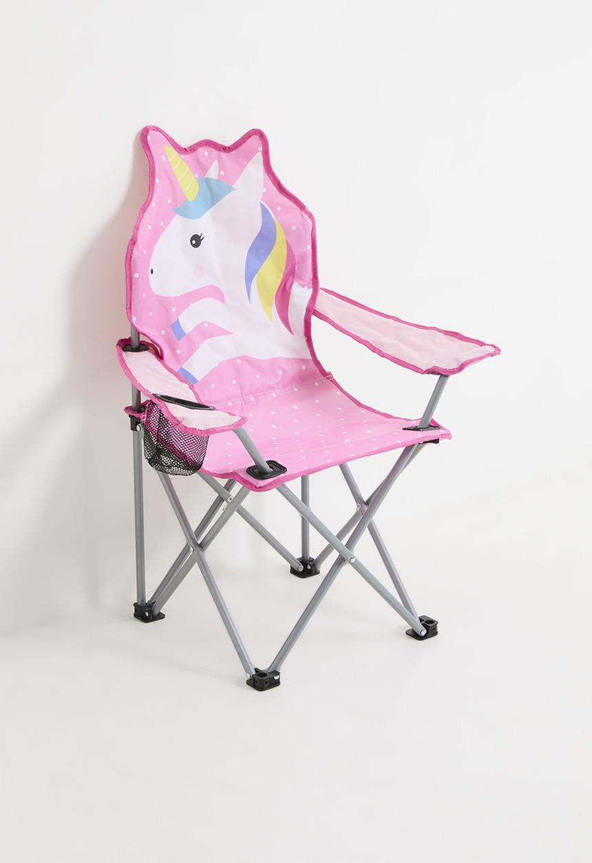 Pop Candy - Unicorn camp chair - bright pink