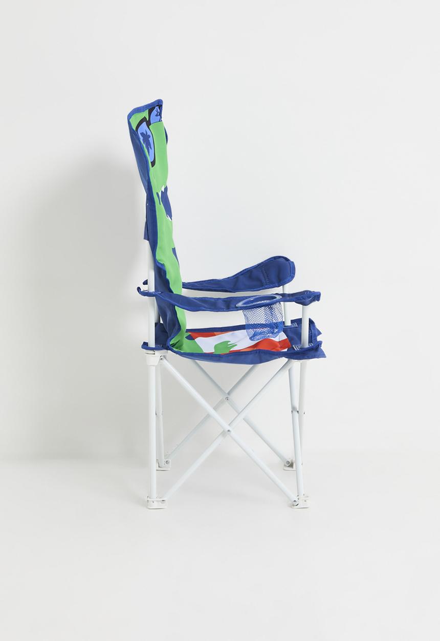 Pop Candy - Dino camp chair - blue & green