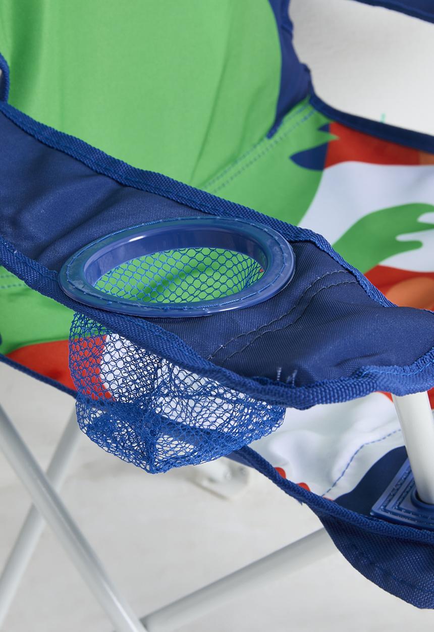 Pop Candy - Dino camp chair - blue & green