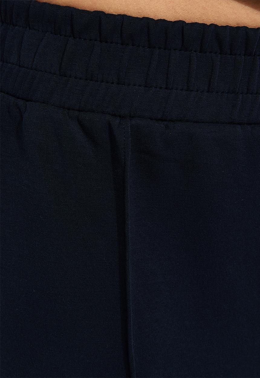 New Look - Premium wide leg jogger - navy