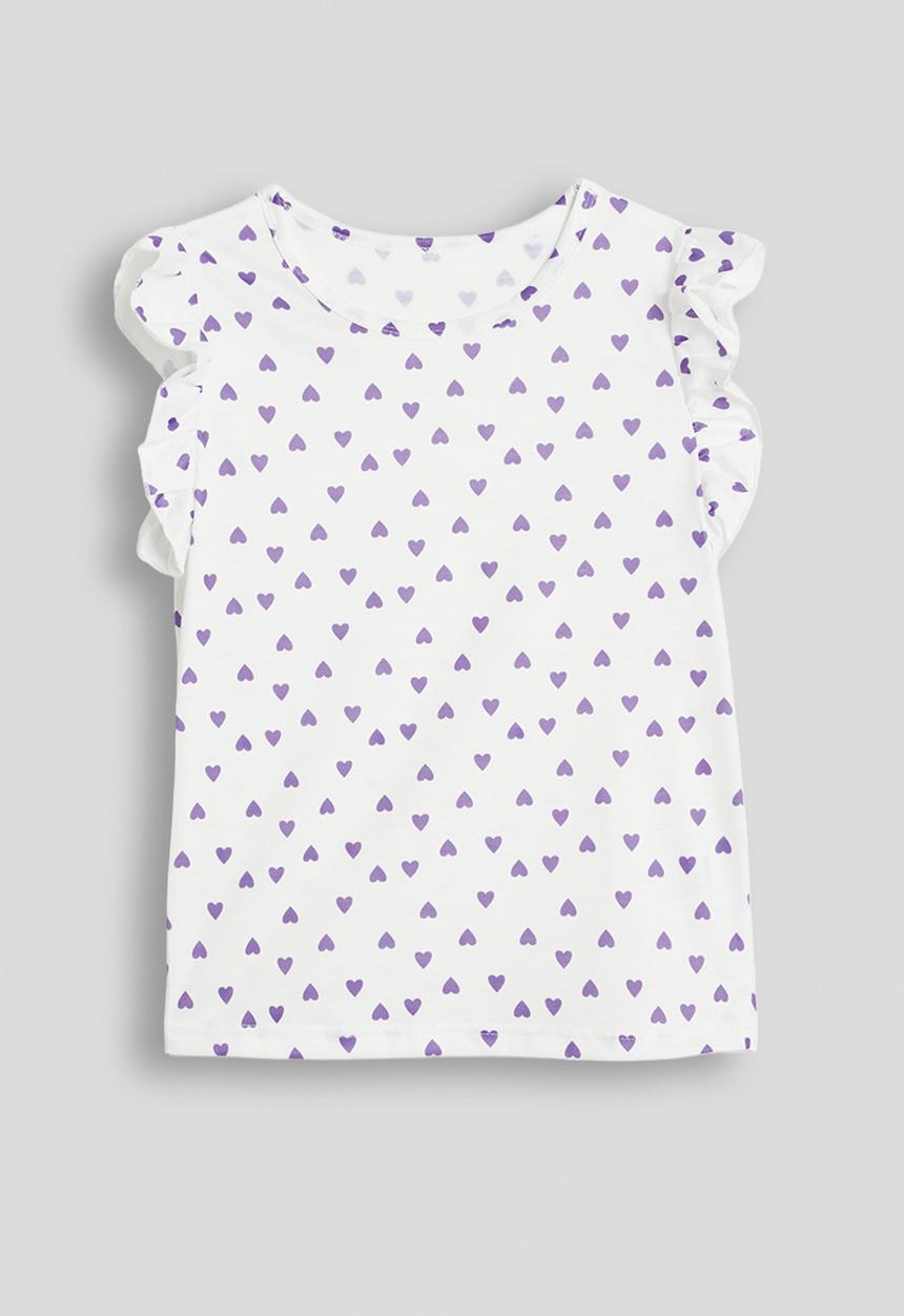 Pop Candy - 3 pack frilled sleeve tees - multi