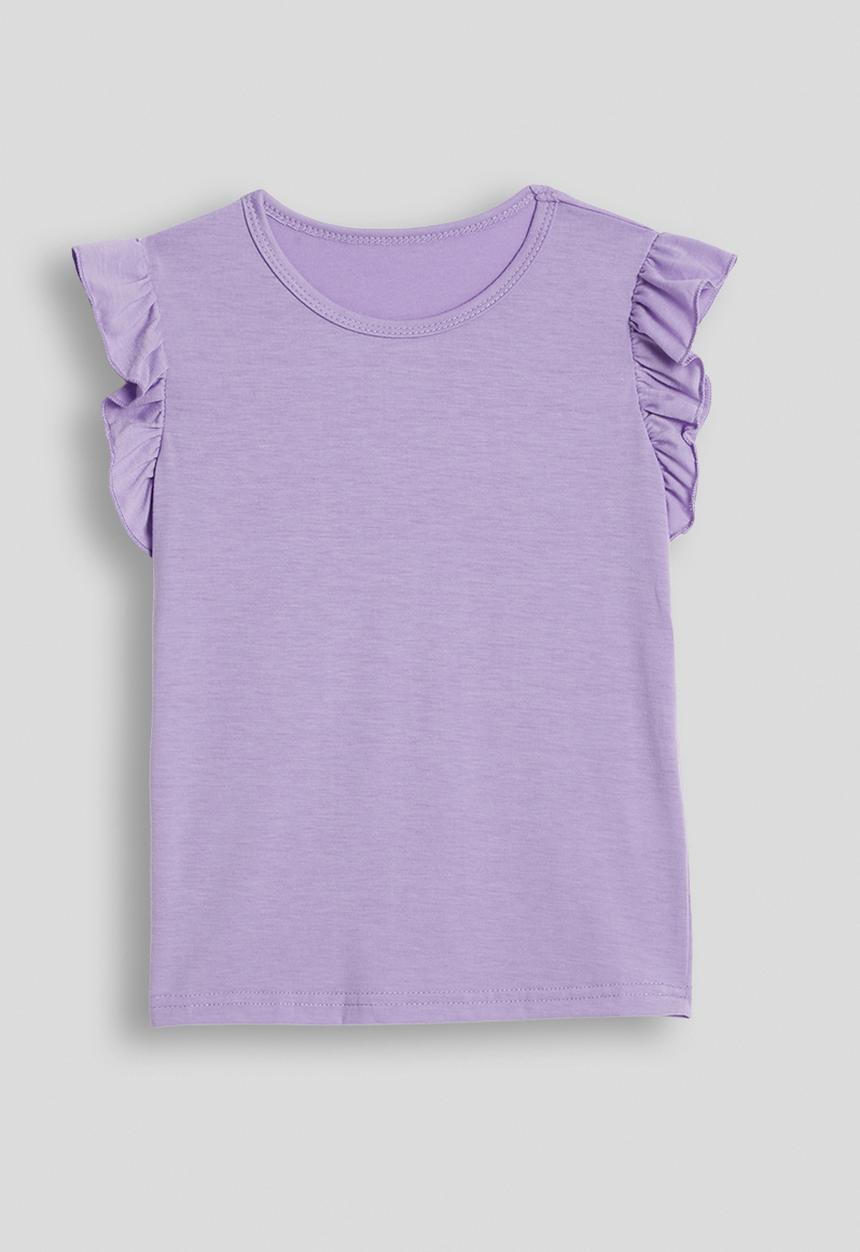 Pop Candy - 3 pack frilled sleeve tees - multi